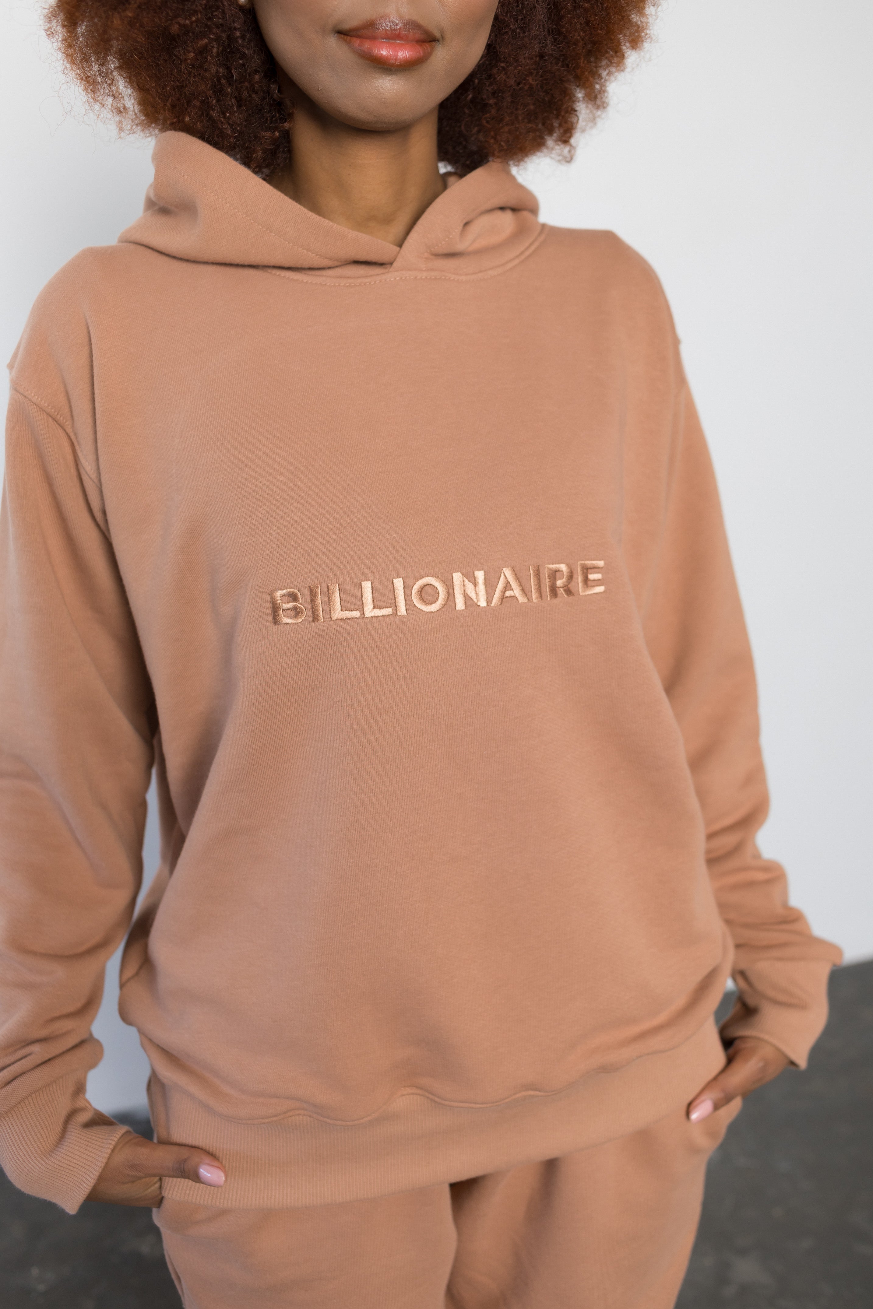 Compleu ROSE din bumbac cu broderie oversized - BILLIONAIRE